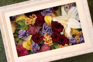 ユリの作品集 レカンフラワー専門 名古屋 教室 販売 お花を保存しプレゼントに最適