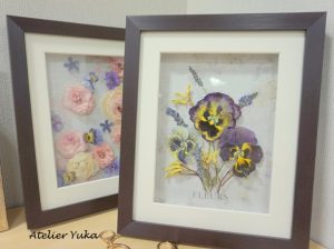 レカンフラワー教室アフターブーケ